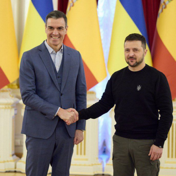 Zelenskyy Started a Diplomatic Visit to Spain