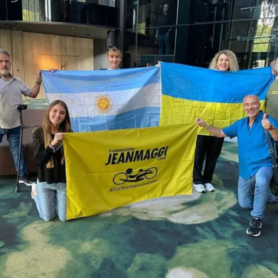 Argentina Charity Foundation Helps in the Rehabilitation of Ukrainians