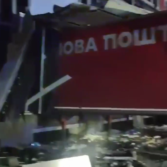 Russians Hit the “Nova Posta” Warehouse in Kharkiv