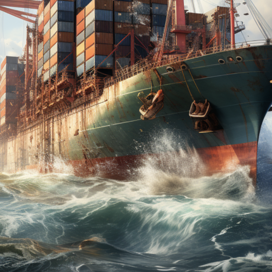 Cargo Ship Hit on Mine in Romanian Waters
