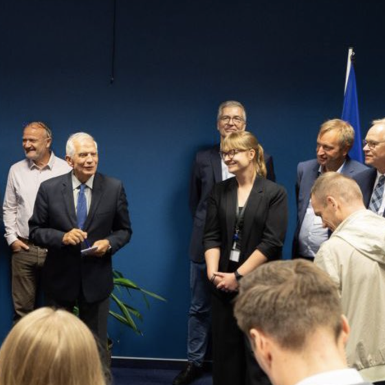The EU-Ukraine Foreign Ministers Meeting Started in Kyiv
