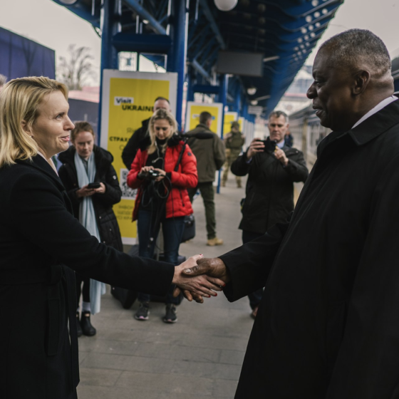 Lloyd Austin in Kyiv