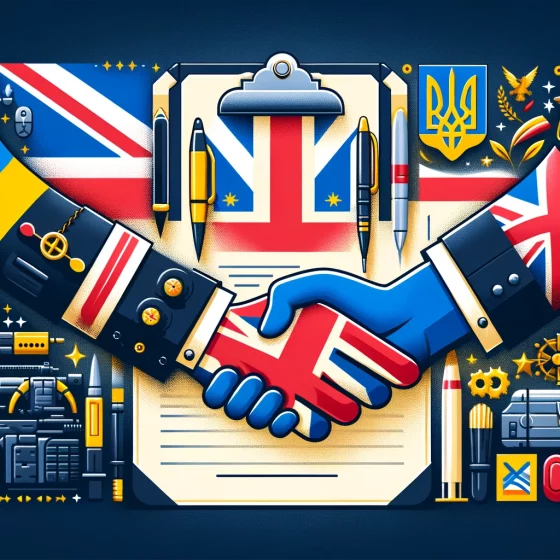 Ukraine and UK Sign Pivotal Security Cooperation Agreement