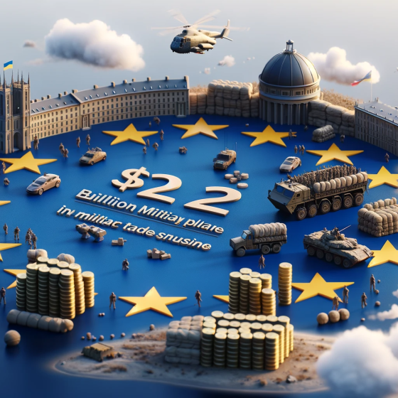 EU Develops $22 Billion Military Aid Plan for Ukraine Amid Funding Challenges