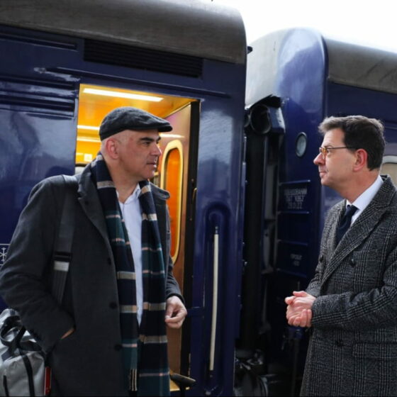 Former Swiss President and Candidate for Council of Europe Presidency Visits Ukraine