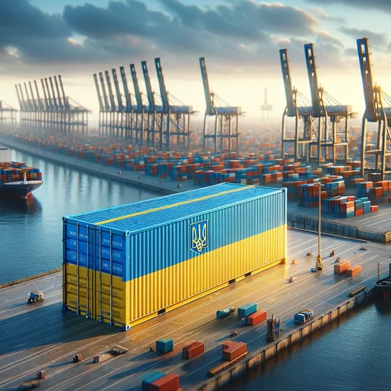 Ukraine Achieves Record Export Volume in January 2024 Amid War
