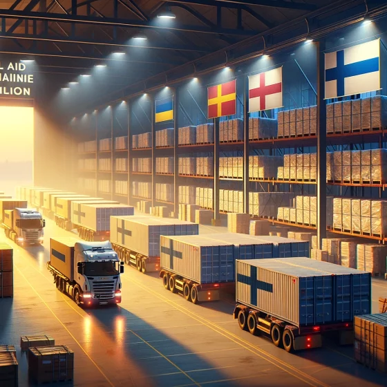 Finland Dispatches 22nd Military Aid Package to Ukraine Valued at €190 Million