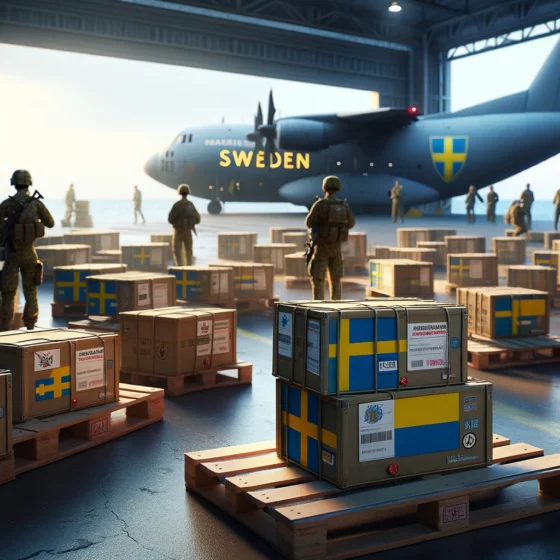 Sweden Announces Record Military Aid Package to Ukraine