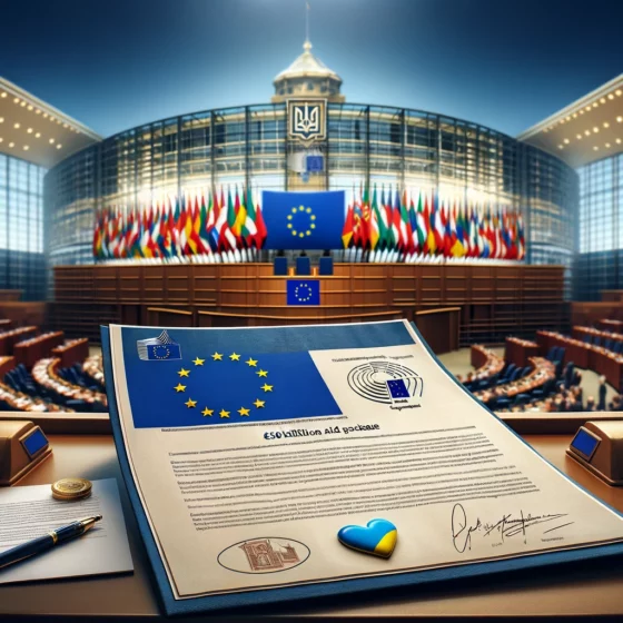 European Parliament Approves €50 Billion Aid Package for Ukraine