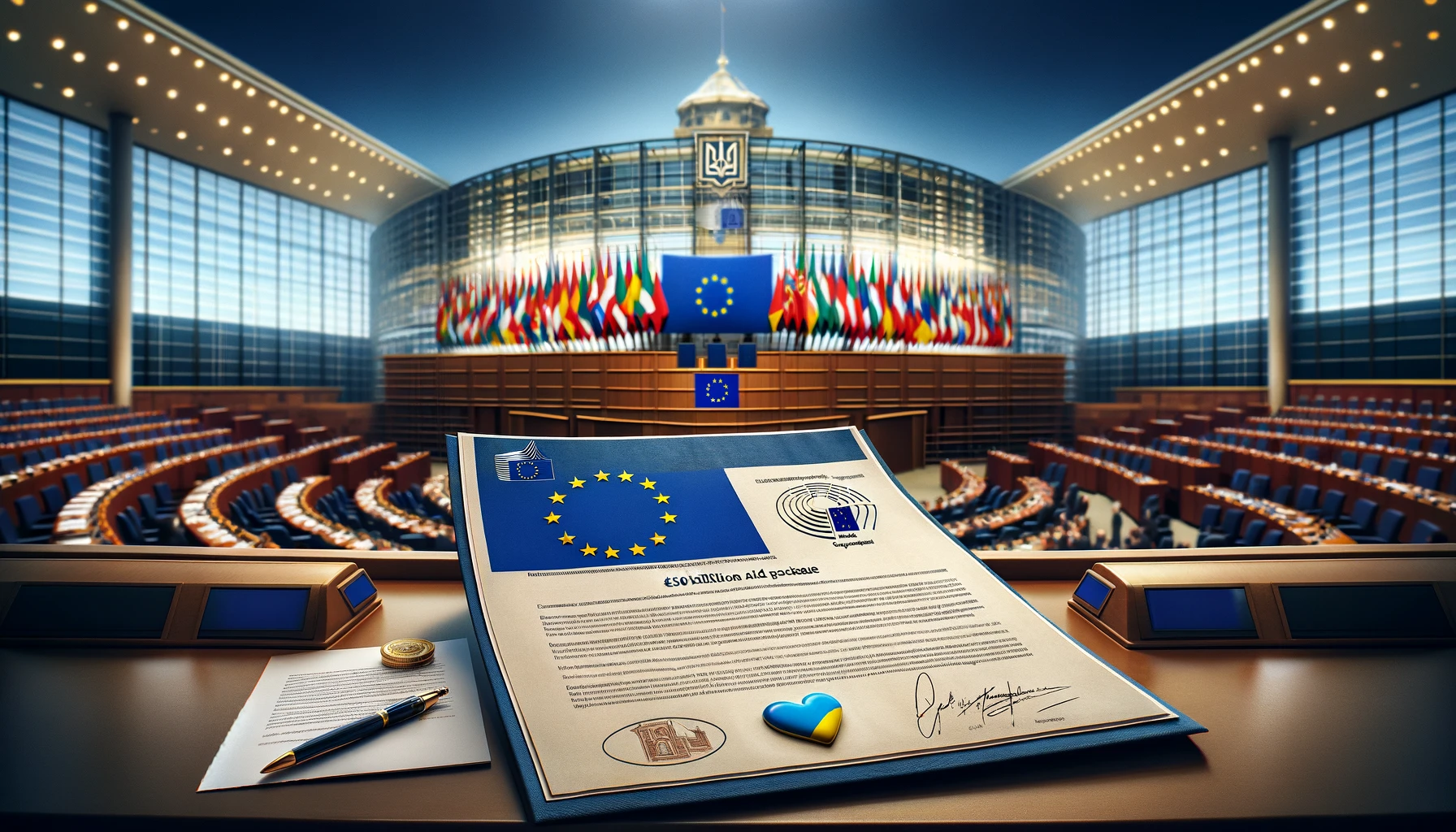 European Parliament Approves €50 Billion Aid Package For Ukraine - GTInvest