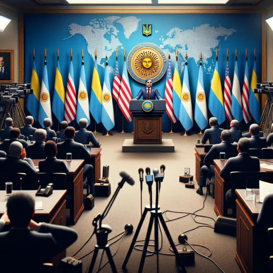 Argentina’s President Announces Summit to Support Ukraine