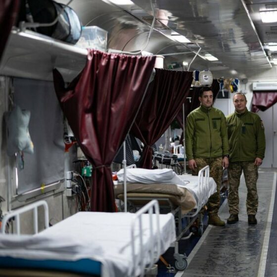 Ukrzaliznytsia Unveils First-of-its-Kind Medical Evacuation Train