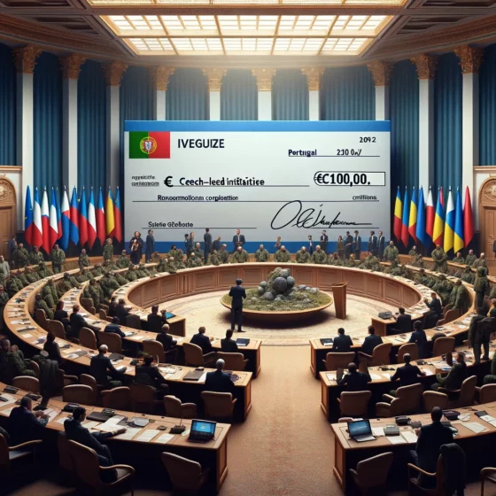 Portugal Commits €100 Million to Czech-Led Ammunition Initiative for Ukraine