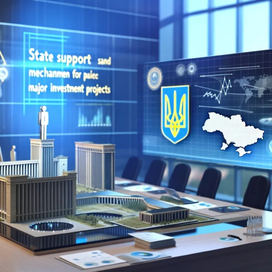 Ukraine Launches State Support Mechanism for Major Investment Projects