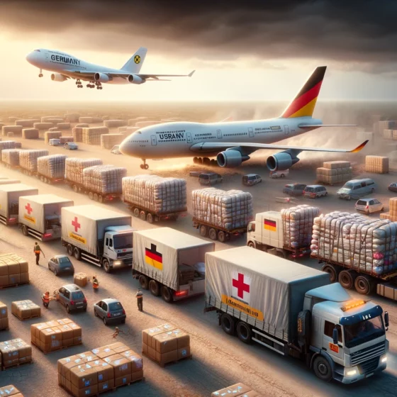 Germany Delivers New Military Aid Package to Ukraine