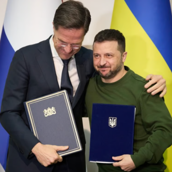 Ukraine Secures Bilateral Security Pact with the Netherlands