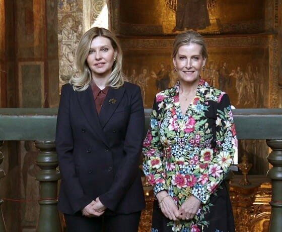 Duchess Sophie of Edinburgh Visits Kyiv