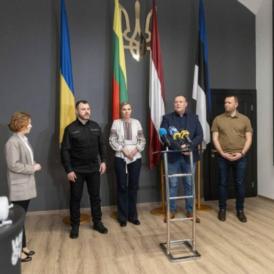 Interior Ministers of Ukraine, Estonia, Lithuania, and Latvia Meet in Lviv to Address Regional Security Issues