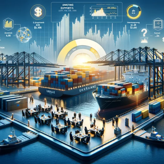 Ukraine’s Exports Reach $3.2 Billion in March