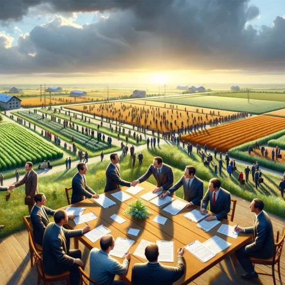 Land Sale Transactions in Ukraine Surge by 50% in February 2024