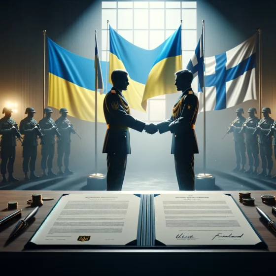 Ukraine and Finland Sign Security Cooperation Agreement