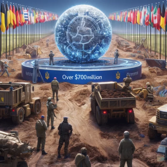International Partners Commit Over $700 Million for Ukraine’s Demining Efforts