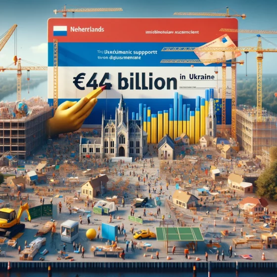 The Netherlands Commits Over €4 Billion in Aid to Ukraine Through 2026