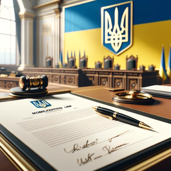 President Zelenskyy Signs New Mobilization Law in Ukraine