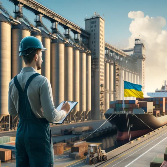 Ukrainian Grain Export Totals 39 Million Tons in 2023/2024