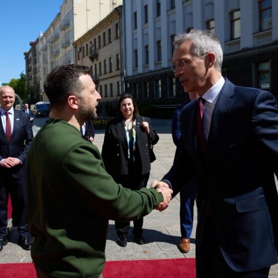 Stoltenberg’s Visit Marks Significant NATO-Ukraine Relations
