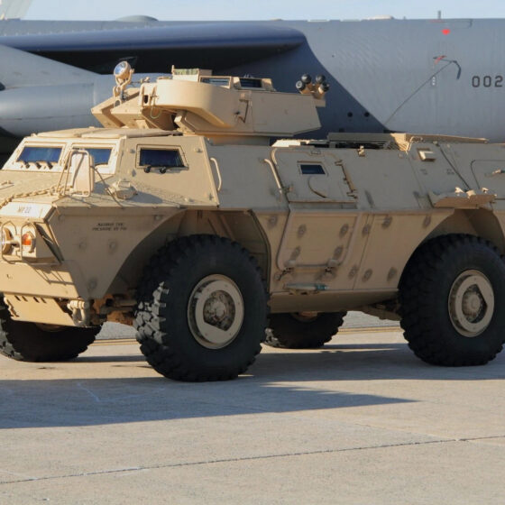 Kosovo Delivers Military Aid to Ukraine Including Armored Vehicles and Trucks