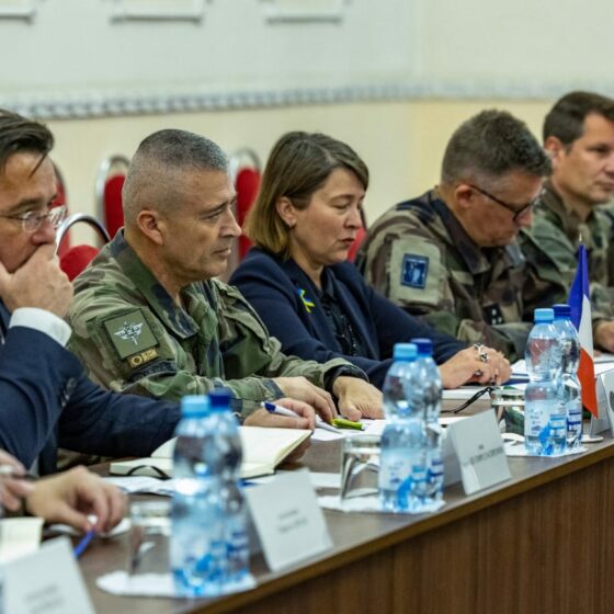 French Armed Forces Delegation Visits Ukraine