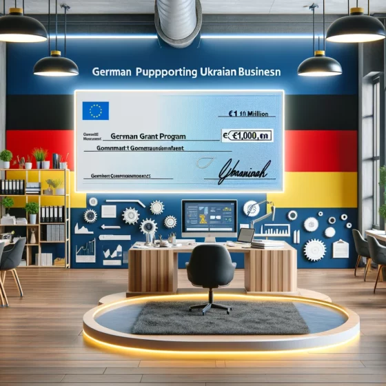Germany Introduces Grant Program Supporting Ukrainian Businesses with Up to €1 Million