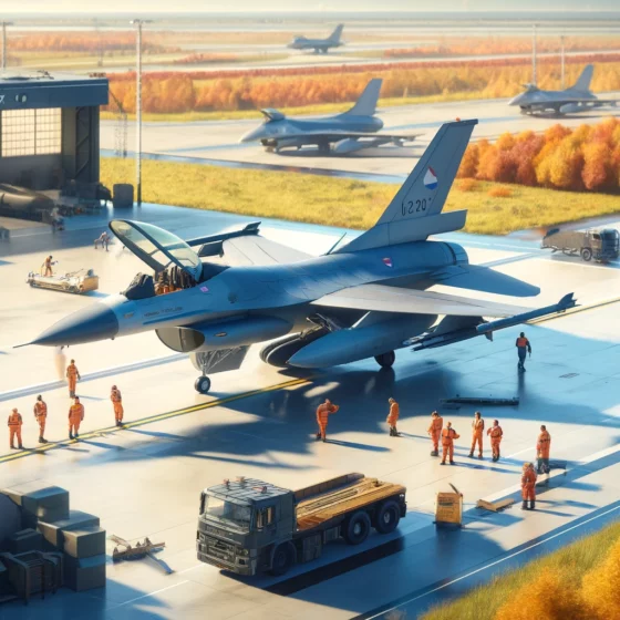 The Netherlands to Begin Delivering F-16 Jets to Ukraine in the Fall