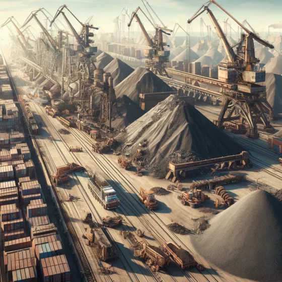 Ukraine Doubles Iron Ore Exports in April, Reaching 3.4 Million Tons