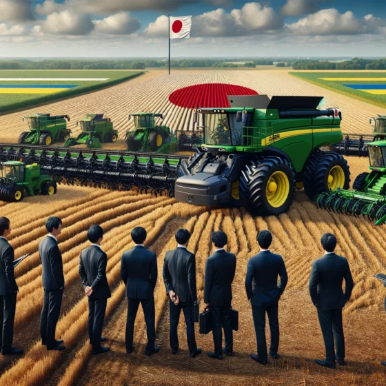 Japan Explores Agricultural Machinery Sales Opportunities in Ukraine