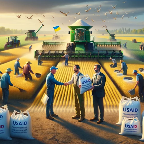USAID Supports a Third of Ukrainian Agricultural Producers with Fertilizers