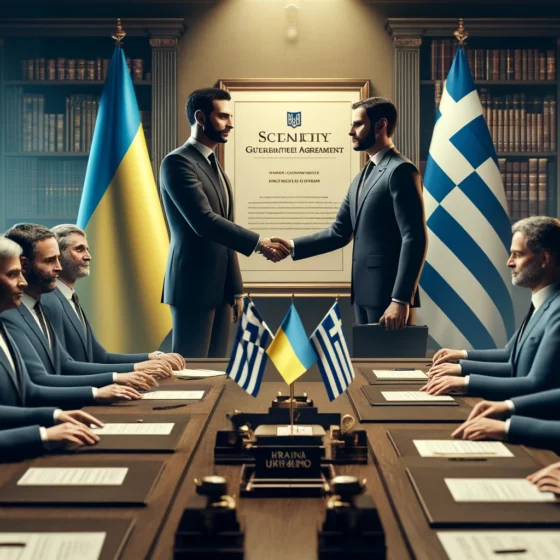 Ukraine and Greece to Sign Security Guarantee Agreement Soon