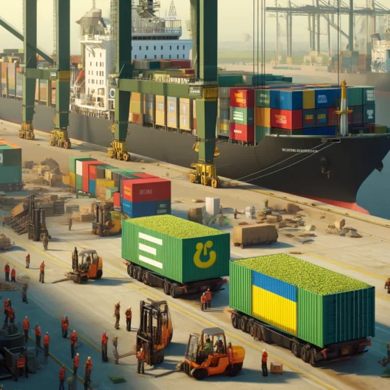 Ukraine Sent More Than 400 Tons of Peas to Mauritania as Part of the “Grain from Ukraine” Program