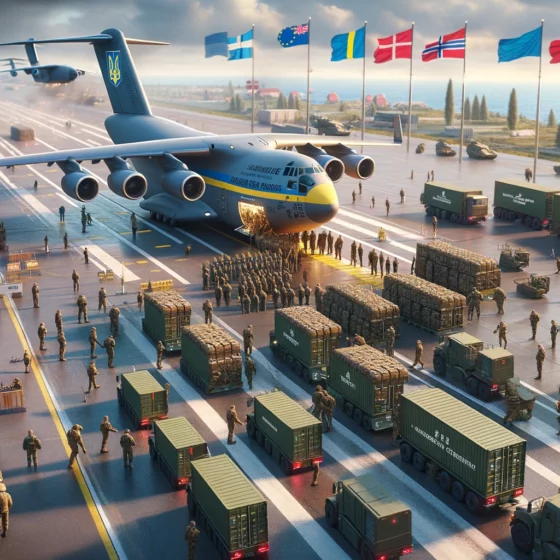 Ukraine to Receive €6 Billion in Military Aid from Nordic Countries in 2024
