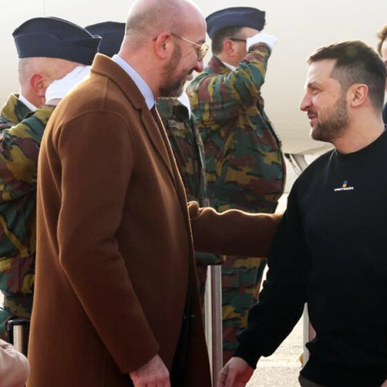 Zelensky Arrives in Brussels to Sign Three Security Agreements