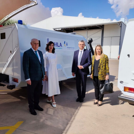 Spain Donates Two More Armored Ambulances to Ukraine