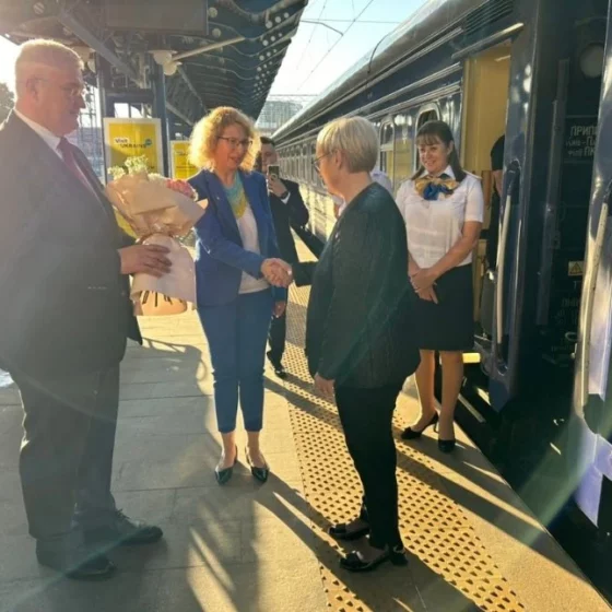 The President of Slovenia arrived in Kyiv