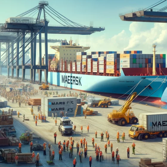 Maersk Launches First Container Service to Great Odesa Ports Since the War Began