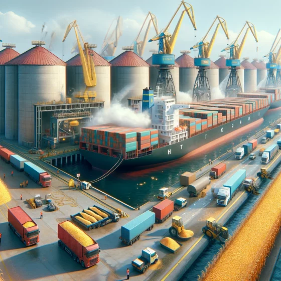 Ukraine Exports Over 3 Million Tons of Corn for Three Consecutive Months