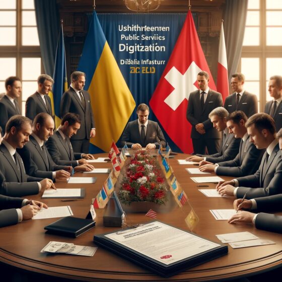 Switzerland Allocates Funds to Ukraine for Public Services Digitization