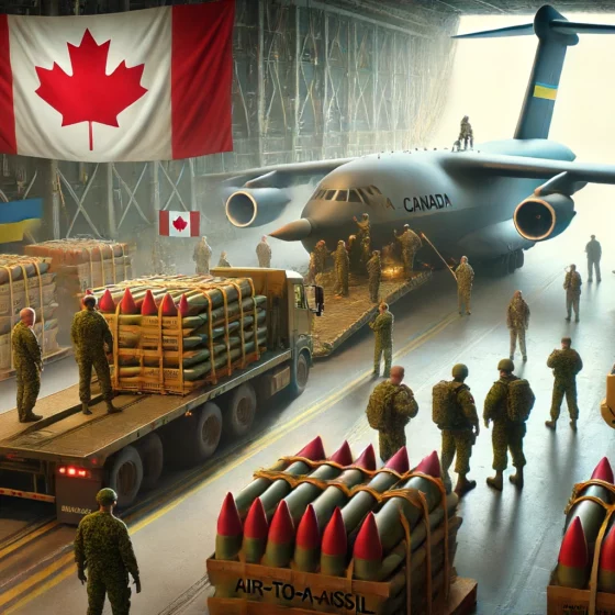 Canada to Send 2,300 Air-to-Air Missiles to Ukraine, Announces Defense Minister