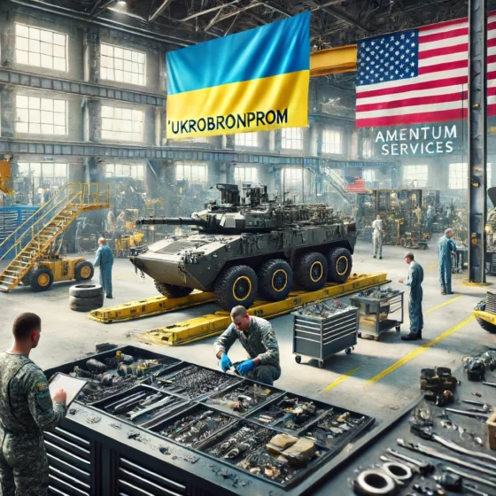 “Ukroboronprom” and Amentum Services to Establish Enterprise for Repairing American Equipment