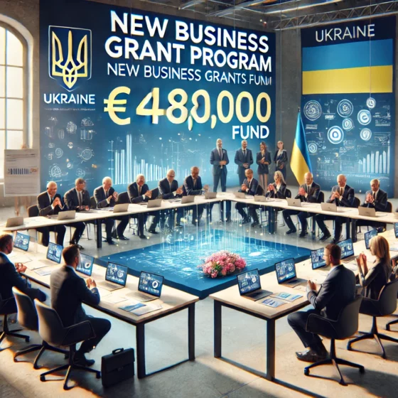 New Business Grant Program Launched in Ukraine with €480,000 Fund