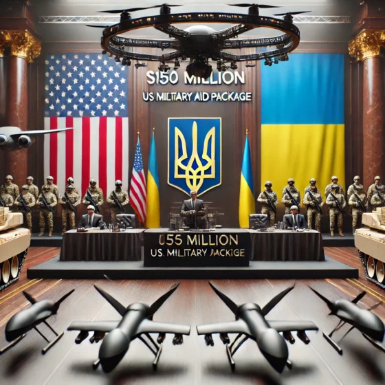 New $150 Million US Military Aid Package for Ukraine